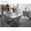 Заводская поставка WXF-711-1 Acylic Side Table Современный зеркальный журнальный столик Полированный зеркальный журнальный столик