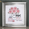 Удивительное качество Vxin Pearl Diamond Metal Wall Art Decor Украшение дома Роскошная гостиная в рамке для домашнего набора для продажи