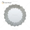Новый дизайн WXM-1131 Wall Decor Diamond Shade Silver Wall Hanging Mirror