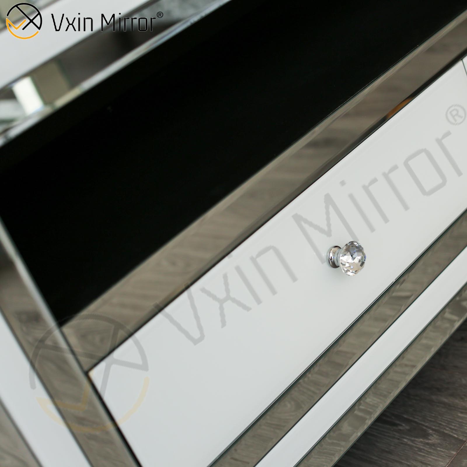 Vxin Mirror WXWF-790 Мебель Современные белые серебряные стеклянные подставки для телевизора