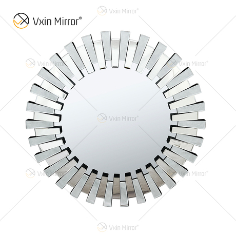 Дешевые WXM-1021 3d зеркальные настенные наклейки специальный дизайн серебряное стекло гостиная спальня декор настенное зеркало