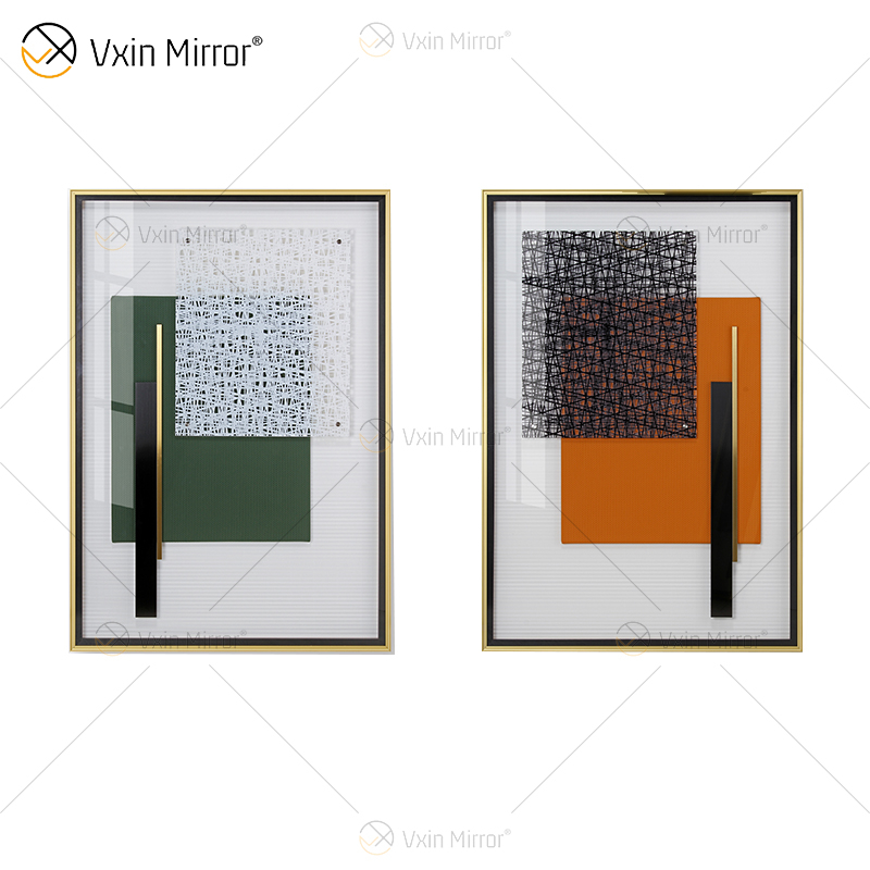 Удивительное качество WXPA-55 Творческая абстракция Wall Art Decor Украшение дома Роскошная гостиная в рамке для дома Набор для продажи
