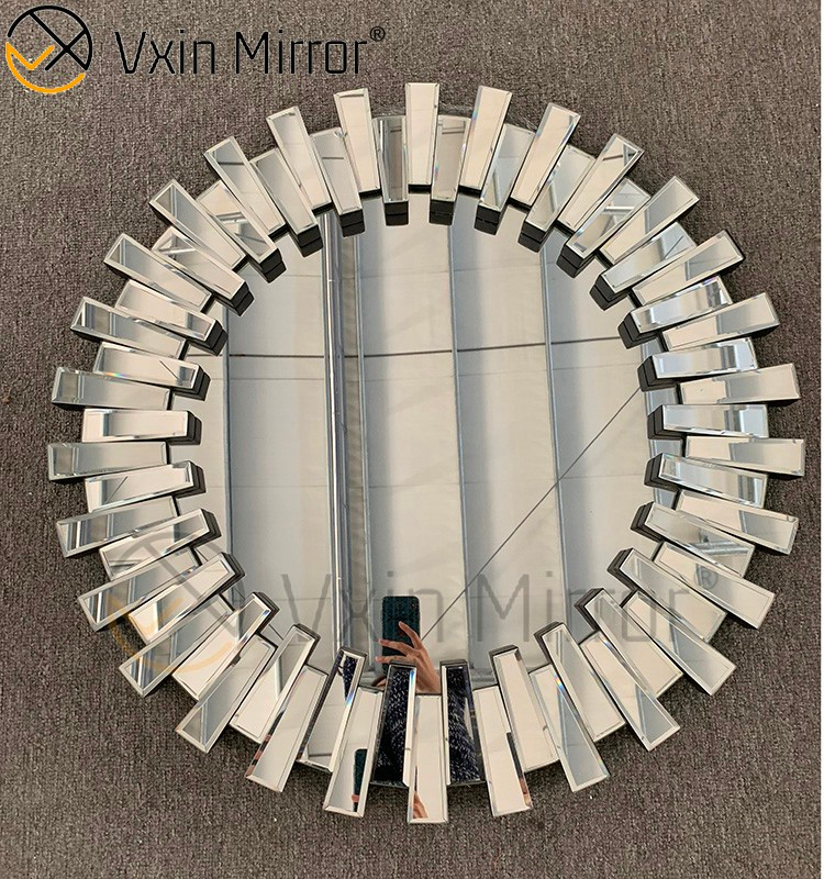Китайская фабрика Vxin Silver Home Decor Прихожая Настольная консоль Набор зеркальных наборов мебели для гостиной