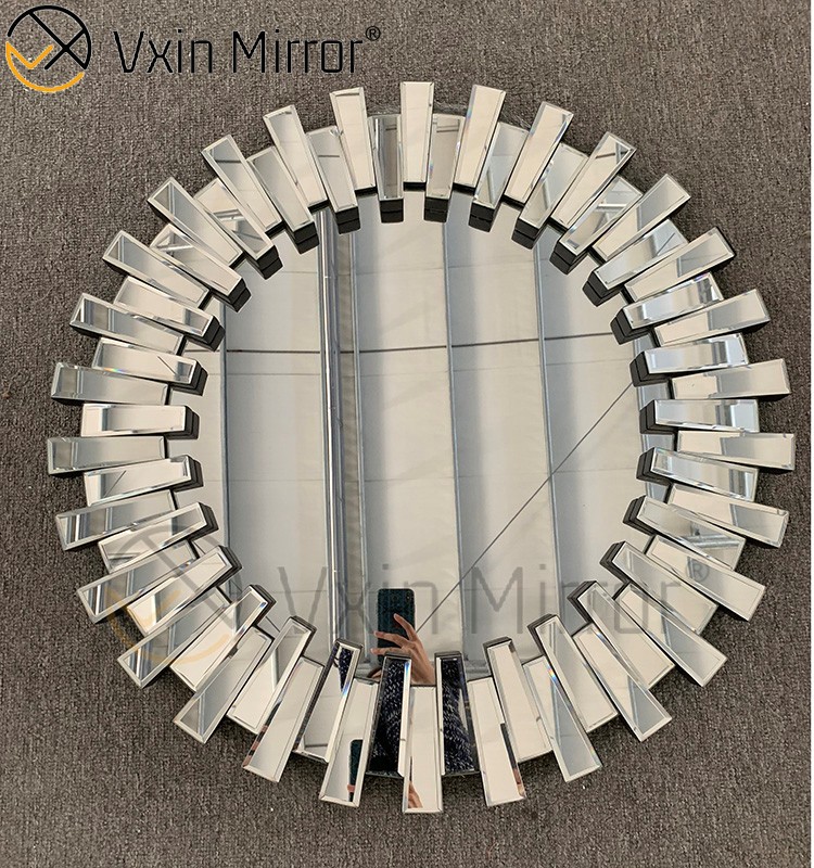 Китайская фабрика Vxin Silver Home Decor Прихожая Настольная консоль Набор зеркальных наборов мебели для гостиной
