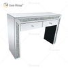 Home Decor WXF-720 Зеркальный угловой комод с измельченным бриллиантом и 2 ящиками