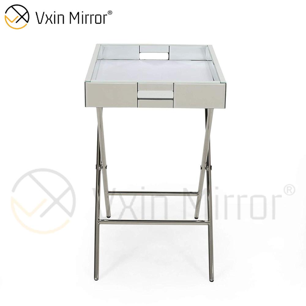 Vxin Mirror WXT-039 Современное украшение Серебряный зеркальный поднос из нержавеющей стали