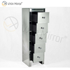 Vxin Mirror WXF-006 Пять ящиков Серебряная стеклянная тумбочка Прикроватная тумбочка Зеркальная прикроватная тумбочка