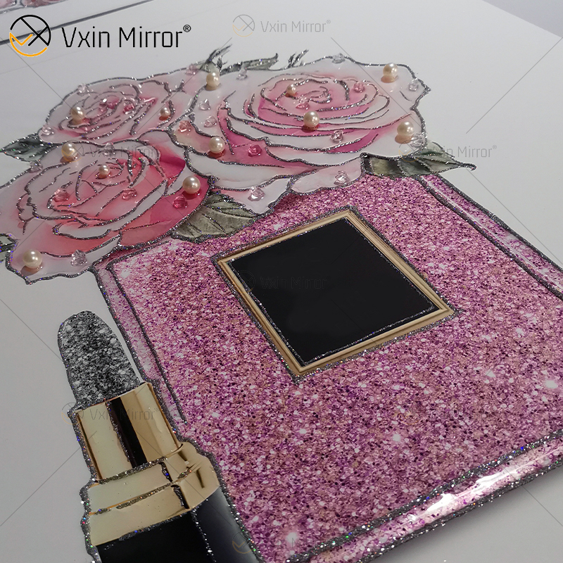 Удивительное качество Vxin Pearl Diamond Metal Wall Art Decor Украшение дома Роскошная гостиная в рамке для домашнего набора для продажи