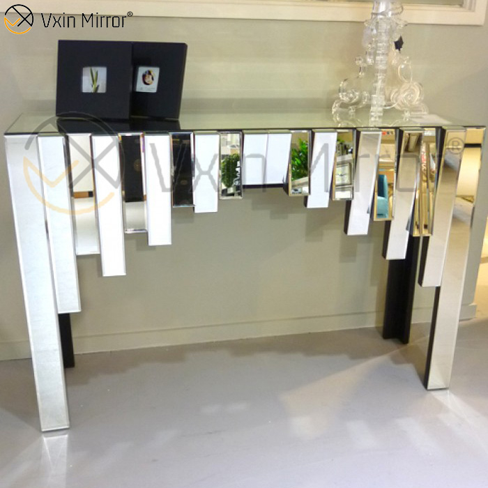 Китайская фабрика Vxin Silver Home Decor Прихожая Настольная консоль Набор зеркальных наборов мебели для гостиной