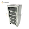 Vxin Mirror Silver Crushed WXWF-707 Diamon Nightstand Bevel Тумбочка с 5 ящиками Зеркальная прикроватная тумбочка