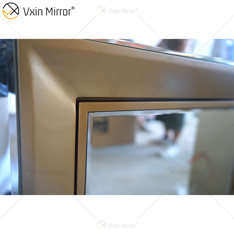 Роскошный буфет WXF-268 Champage Gold Design с зеркальным шкафом с выдвижными ящиками Muti