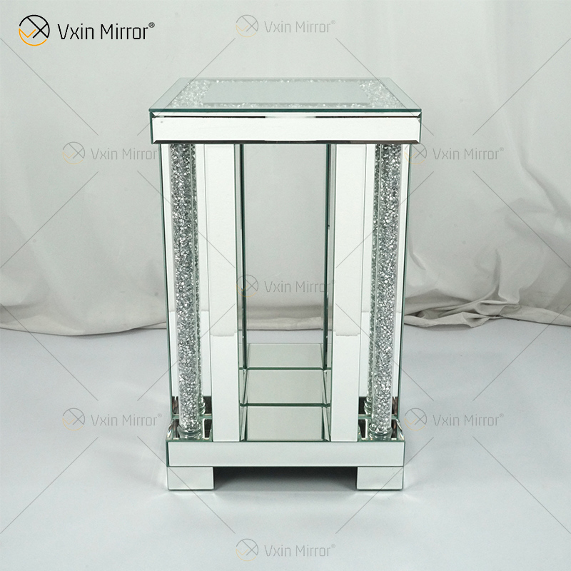 Vxin Mirror WXF-161 Новейший китайский завод Роскошный зеркальный акриловый консольный стол для продажи