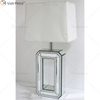 WXTL-004 Современная серебряная зеркальная лампа с абажуром для дробленого алмаза