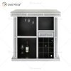 Vxin Home Decor WXF-142 Серебряный зеркальный шкаф для вина с дробленым бриллиантом и одним ящиком