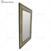 WXM-1759 Gold Factory Supply Design Украсьте 3 цвета Щебень Алмазная мебель Зеркала Декор Гостиная Настенное зеркало