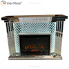 Tunnel Infinity Lights WXWF-1097A Роскошный хрустальный зеркальный камин со светодиодной подсветкой Электрический зеркальный камин для гостиной