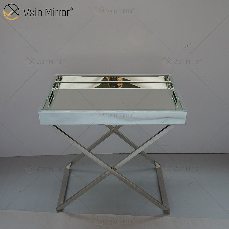WXMF-39 Кофейный измельченный бриллиантовый блестящий столик для гостиной