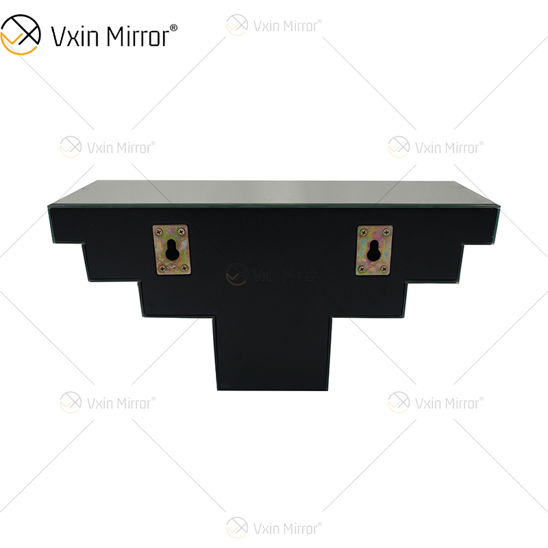 Vxin Factory Supply WXS-007-2 Silver Wall Decor Серебряное стекло и хрустальное зеркало Настенная полка для стены
