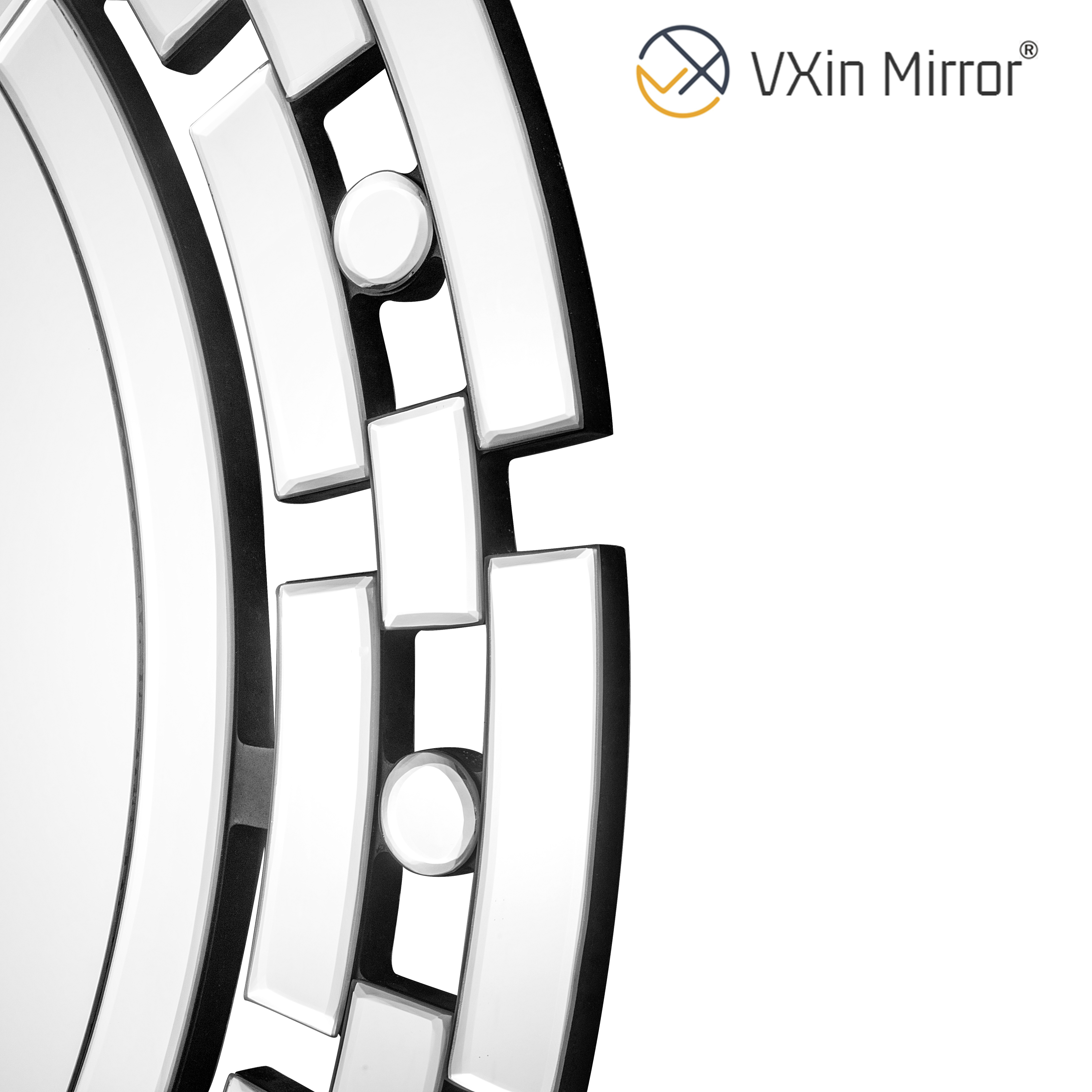 VXin Mirror WXM-1124 Moden Silver Glass Wall Mirror Home Decor для гостиной, спальни