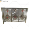 Шкаф кухонного шкафа Sideboard WXF-676 Top Design Luxury Anti Gold Mirored с ящиками Muti