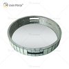 Элегантные декоративные бусины WXMT-017 Modern Crystal Silver Mirror Round Tray