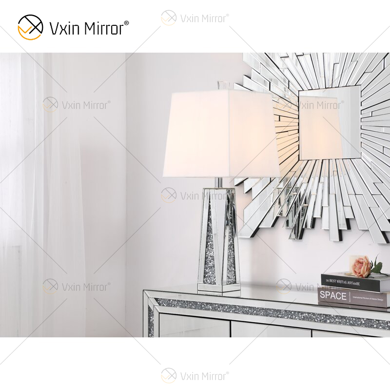 Новый дизайн WXT-148 Хрустальная зеркальная лампа с бриллиантами для диванов в гостиной