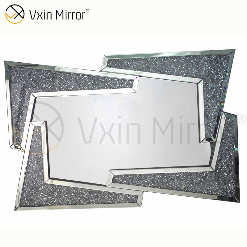 Хороший поставщик Vxin Home Decor V Silver Furniture Modern Crush Diamond Console Table с современным зеркалом