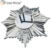 Fancy 3D Wall Decorate WXM-1652 Серебряное элегантное настенное зеркало