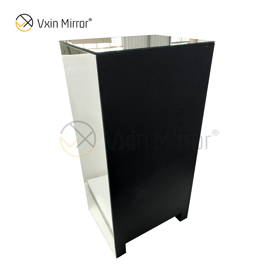 Vxin Mirror Silver Crushed WXWF-707 Diamon Nightstand Bevel Тумбочка с 5 ящиками Зеркальная прикроватная тумбочка