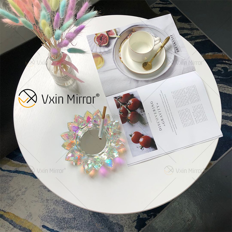 Сигареты Сигары Lotus Crystal Hotel Design Стеклянная пепельница ручной работы для журнальных столиков