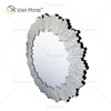Новый дизайн WXM-1131 Wall Decor Diamond Shade Silver Wall Hanging Mirror