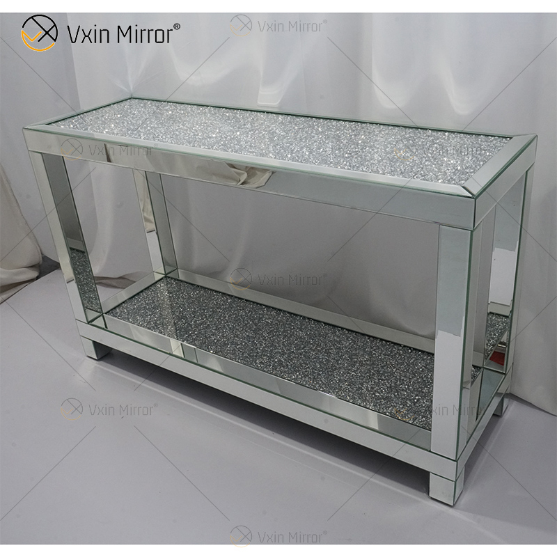 Vxin Mirrored Furniture WXF-117-2 Современный элегантный консольный стол из необработанного алмаза