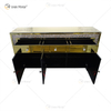 Роскошный декор WXF-099 Gold Mirored Шкаф для посуды с измельченными бриллиантами с выдвижными ящиками Muti