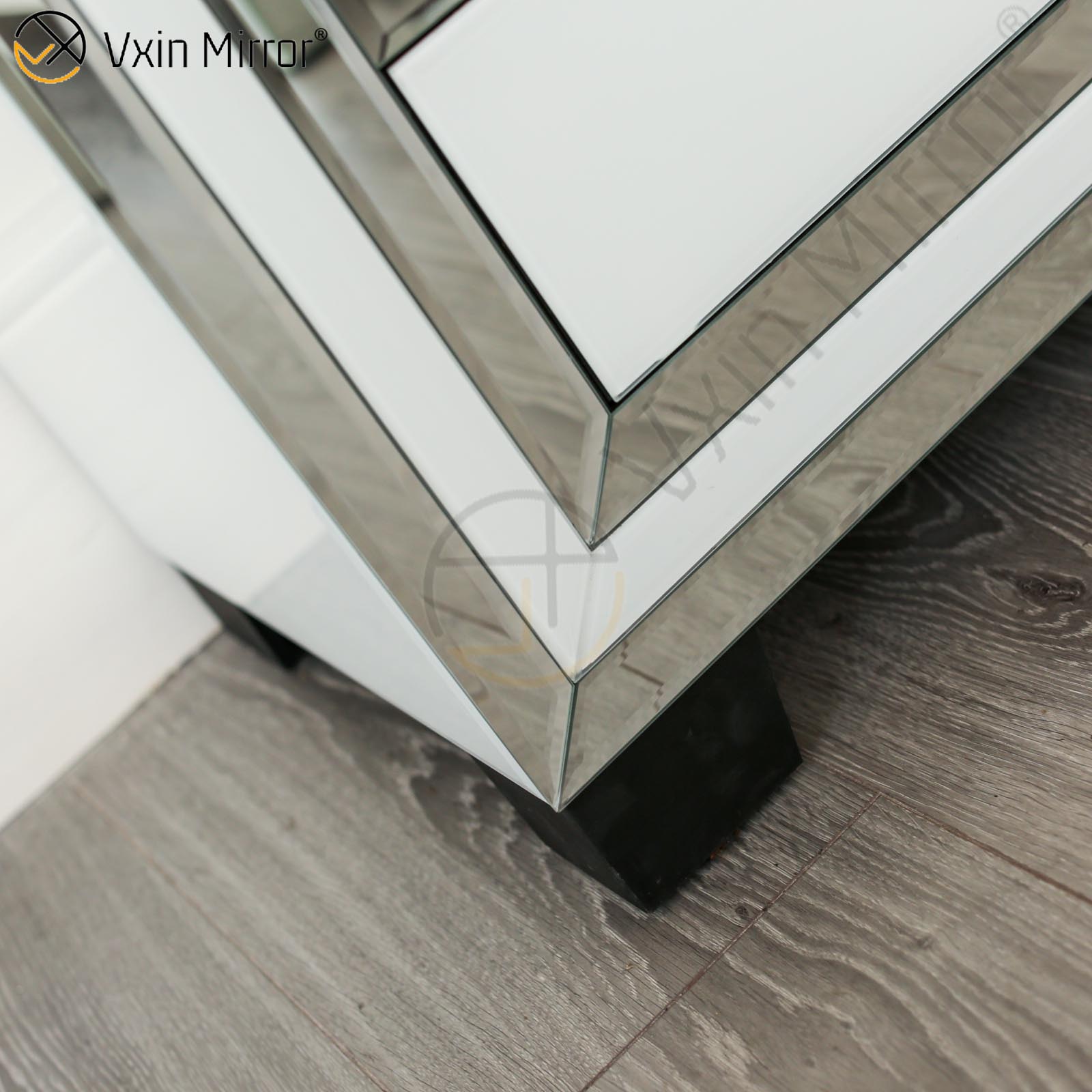 Vxin Mirror WXWF-790 Мебель Современные белые серебряные стеклянные подставки для телевизора