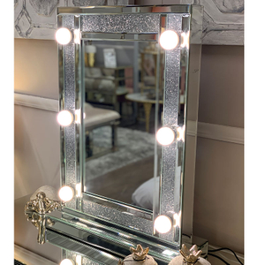 Venetian Dressing Styles VXin WXDL-103 Sparkle Hollywood Mirror Туалетный столик с 3-мя цветными лампочками