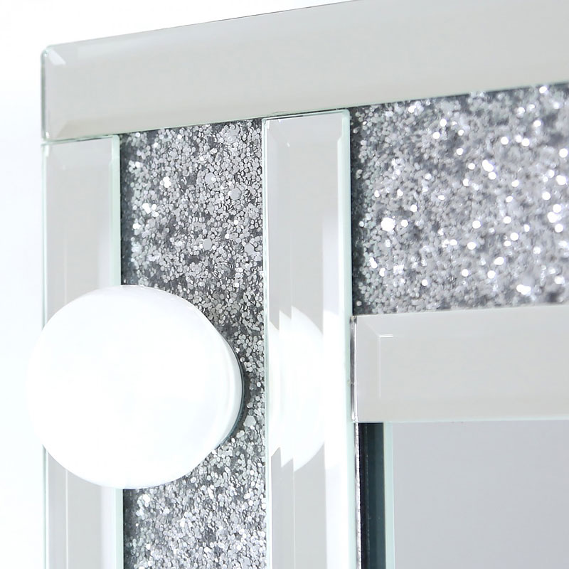 Venetian Dressing Styles VXin WXDL-103 Sparkle Hollywood Mirror Туалетный столик с 3-мя цветными лампочками