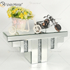 Vxin Factory Supply WXS-007-2 Silver Wall Decor Серебряное стекло и хрустальное зеркало Настенная полка для стены