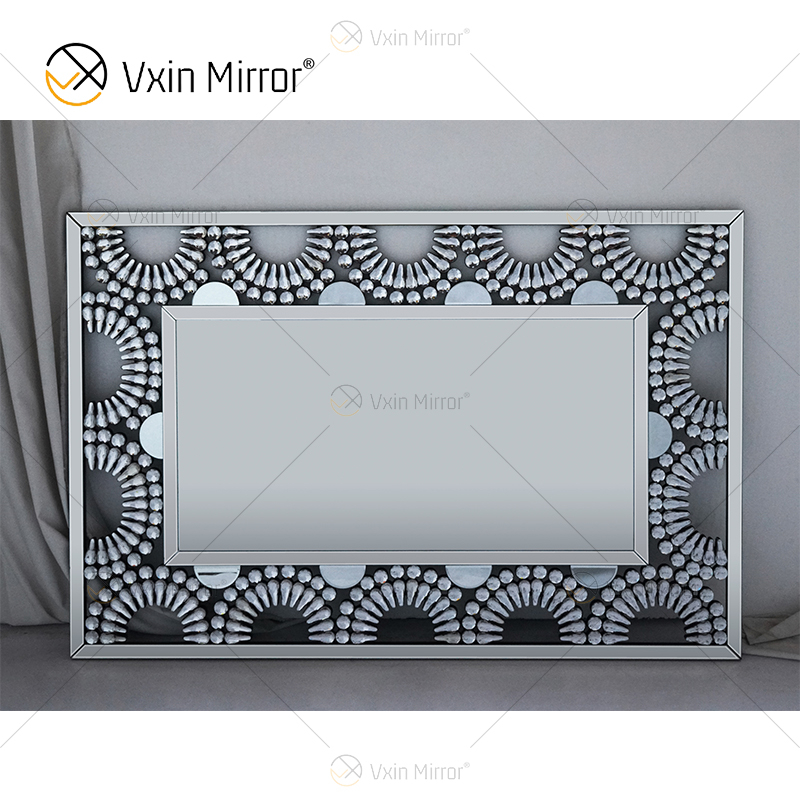 Настенный декор WXM-1120 Fashion Style Design Luxury Crystal Diamond Зеркальные настенные ТВ-панели