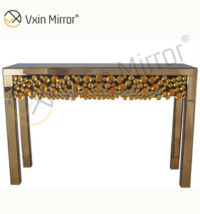 Vxin WXF-049 OEM Factory Китайская фабрика Узкий зеркальный консольный стол с длинными ножками