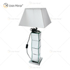 WXTL-004 Современная серебряная зеркальная лампа с абажуром для спальни